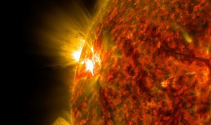 Solar Storm: Weather chart shows global movement