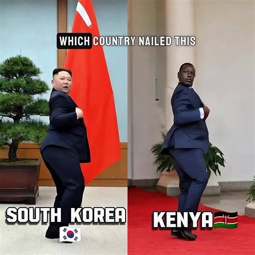Kenya vs South Korea Dance Challenge Results