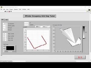 Occupancy grid map building using RPLidar A3