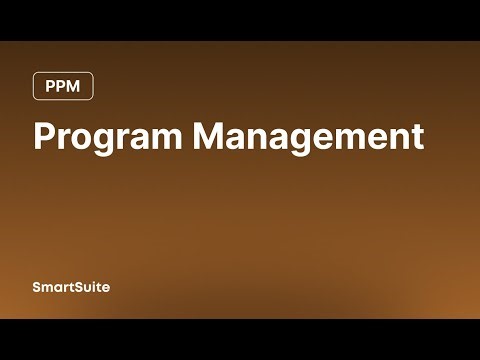 Program Management — PMO Solution Walkthrough | SmartSuite