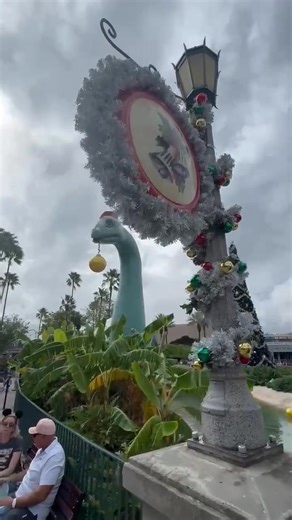 1.3K views · 26 reactions | Who’s ready to see Gertie all ready for the Holidays with his Santa hat on?! 秊 #disney #disneyholidays #gertie #hollywoodstudios #jollywoodnights | Disney Addicts | Facebook