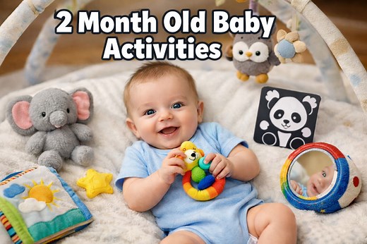 Things & Activities to Do With a 2 Month Old