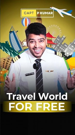 ✈️Want to become a pilot?🌍 Travel the world for FREE! Here's how you can start your journey today!🚀🔥