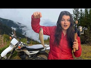 Solo Motorcycle Hammock Camping & Fishing (Catch & Cook)