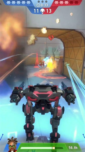 How to catch Deathwalker in Mech Arena 🤔💪 #mechzeta #mecharenashorts #panther