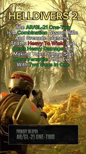 The NEW AR/GL-21 Sounds Like A BEAST - Helldivers 2