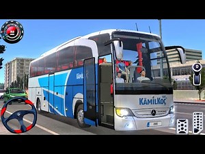 Coach Bus Road Driving: Bus Simulator Ultimate: Multiplayer - Bus Game Android Gameplay