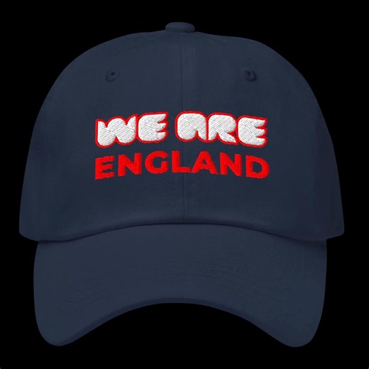 England World Cup Embroidered Cap: "we Are England" Logo - Etsy UK