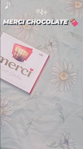 Luxury in a Wrapper: Merci Chocolate Unboxing & First Taste 🤍🍫#merci