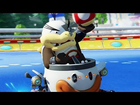 Mario Kart 8 Deluxe - Crossing Cup 150cc (Morton Gameplay)