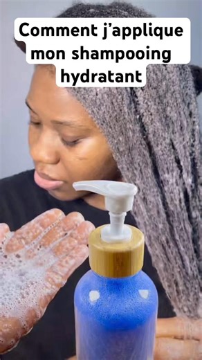 Shampooing Hydratant 💧: Voici comment je l'applique #cheveux #shampoingmaison