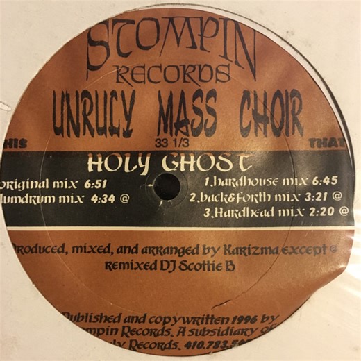 Unruly Mass Choir - Holy Ghost