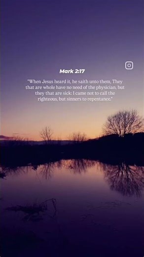 Jesus Calls Sinners to Repentance | Mark 2:17