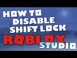 How To Disable Shift Lock In Roblox Studio // Without A Script!