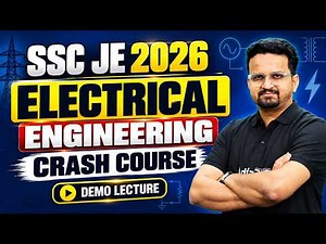 SSC JE 2026 Electrical Engineering Crash Course | Demo Lecture | Exam Preparation