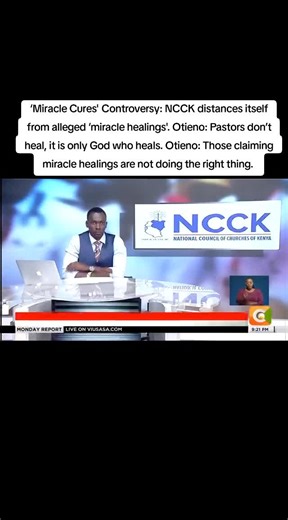 NCCK's Stance on Miracle Cures and Healing Claims