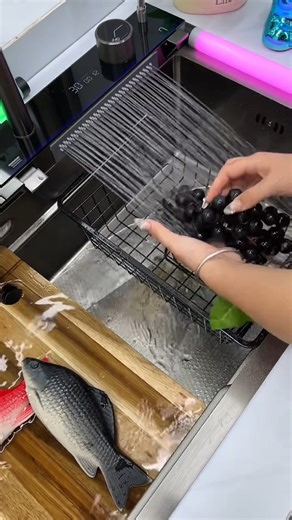 1.5M views · 4.6K reactions |  Smart Temperature, Smarter Living ✨️ Stay in control with a sink that shows your water temperature instantly. Modern design meets intelligent comfort for your daily kitchen life.  #LuxuryKitchen #SmartSink #ModernDesign #HomeInnovation #KitchenInspiration | Home Kitchen Supplies | Facebook