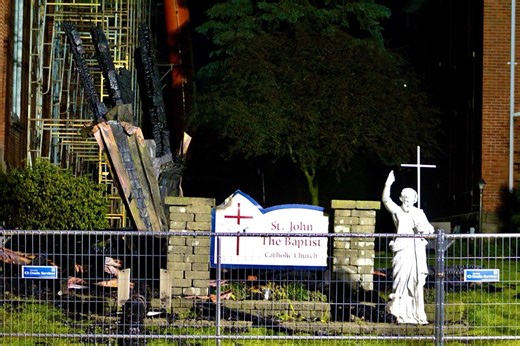 Over 200 tons of debris cleared from Maria Stein church fire site