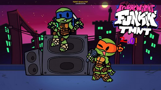 TMNT Meets FNF Mod for Friday Night Funkin' | FNF Mods