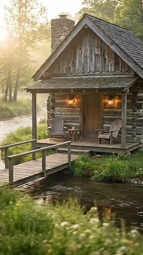 Rustic Log Cabin Restoration Revival