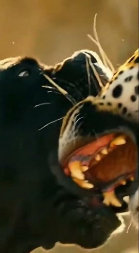 Ultimate Showdown: Black Panther vs. Spotted Leopard | Epic Wild Battle