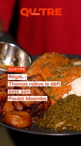 🔥 Thomas relève le défi en nous dévoilant sa recette du poulet moambe 🍗🌶️, un délicieux plat épicé aux saveurs africaines 🌍😋 ! Collaboration commerciale. #Qu4tre #RégaL #Lagrandposte #lagrandpostefoodies | Qu4tre - Liège Média