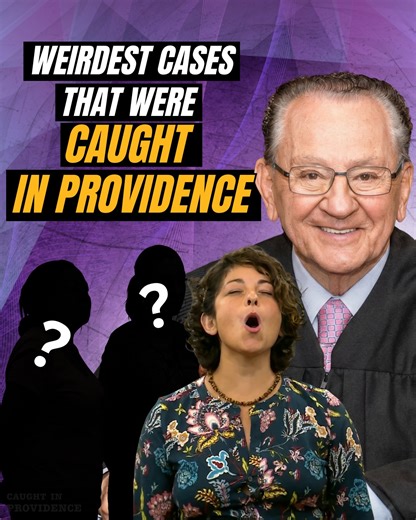 Weirdest cases in Caught in Providence 😱 Some court cases are emotional. Some are serious. And some are so unexpected that the courtroom turns into a comedy show. In this fun and heartwarming compilation from Caught in Providence, Judge Frank Caprio meets two unforgettable people who bring honesty, humor, and a little bit of surprise into the courtroom. First, a performer and community leader appears for a parking ticket and ends up doing something no one saw coming, singing, howling, and expla