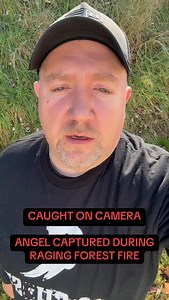 Angel Caught On Camera During Forest Fire #angel #guardianangel #paranormal | The Supernatural Sleuth