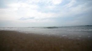 Wave Hits Beach Fades Away Footage Stock Footage Video (100% Royalty-free) 1035227921 | Shutterstock