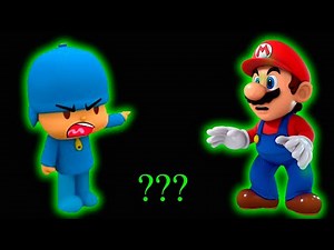 3 Pocoyo & Mario Go Away Sound Variations in 35 Seconds