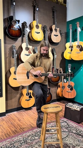 If the Taylor 514CE Legacy and the 514E Gold label had a baby - Coopers pick! @taylorguitars #taylorguitars #guitarist | Alamo Music Center