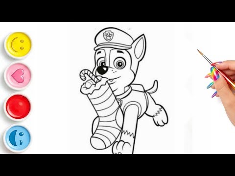 How to Draw Paw Patrol for Kids 🎨