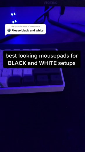 If you have a black and white setup these may be for you! #techtok #tech #fyp #gamingsetup #pc #pcgaming