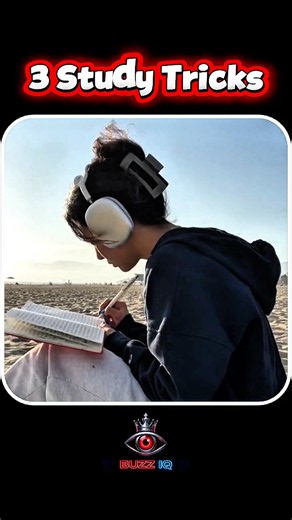 3 Mind Tricks To Learn Faster 📚 #buzziq #studytricks #StudyTips #Shorts