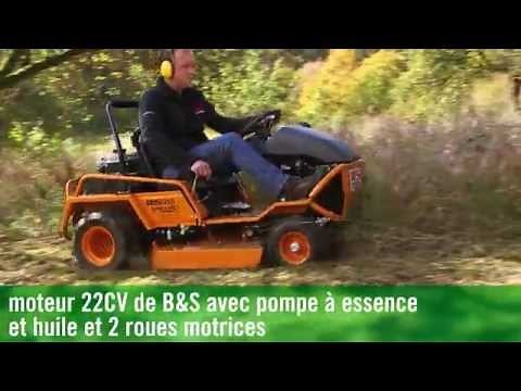 AS 915 Débroussailleuse autoportée en action