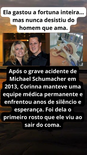 O amor que nunca desistiu de Michael Schumacher #deustemumapalavrapravoce #amor #reflexão