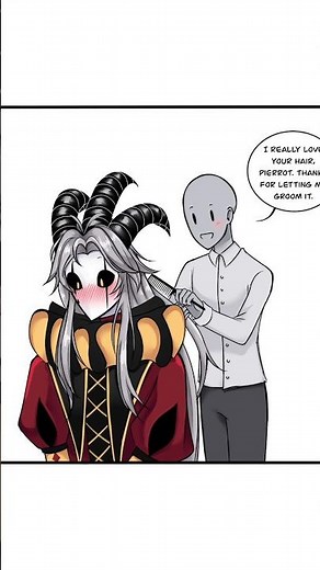 Pierrot's New Hairstyle!😳Pierrot x MC!😏🔥The Freak Circus Comic Dub