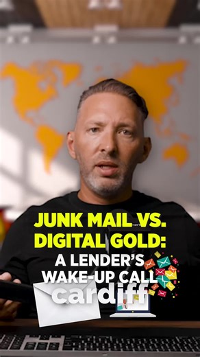 William Stern on Instagram: "Cardiff didn’t start as a digital lender. We started as a direct mail company—sending out 400,000+ envelopes a month. Printing costs. Postage costs. Millions burned. And even then, did the decision-maker ever see it? Usually not. The gatekeeper tossed it in the “junk pile” before it ever reached their desk. Then came my aha moment. I was walking into a Cheesecake Factory one night and noticed every couple, every family, every table had their heads down—not in convers