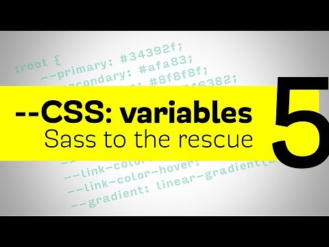 CSS Variables - Sass to the rescue for fallbacks