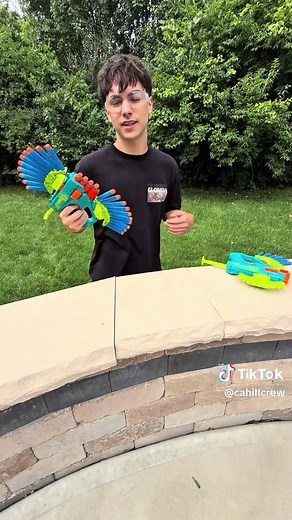 #Ad We thought we had this backyard battle in the bag… but we were no match for the boys and their NERF Rebel Ops blasters. NERF Rebel Ops brings gaming-inspired action into the real world and it definitely took our backyard competition to another level. You can find the NERF Rebel Ops collection @target and have your own backyard battle @Nerf @Hasbro Games