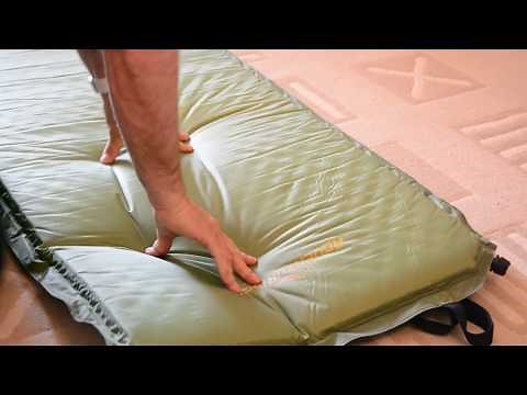 Aldi self-inflating camping mat review