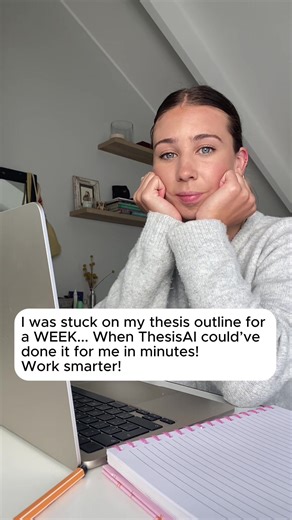Still juggling multiple tools to write one thesis? ThesisAI brings research, structure, and drafting together—so you can focus on thinking, not formatting. 🔍 Smarter research 📚 Better citations ✍️ Faster academic writing Try ThesisAI for free today. #thesis #phd #essaywriting #fyp #ai