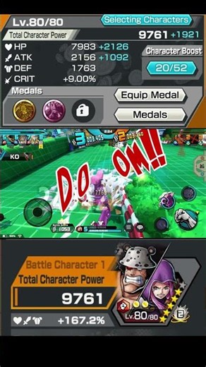 Kuma and Bonney (KuBo) vs EX Zoro and Sanji (2 Zonji) - One Piece Bounty Rush