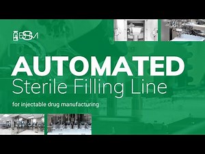 Fully automated sterile filling line at Berkshire Sterile Manufacturing