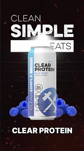 Clean Simple Eats Clear Protein Review | Blue Raz Flavor Taste Test & Honest Rating