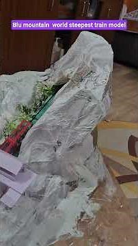 world steepest train traveling in Australia, school project model