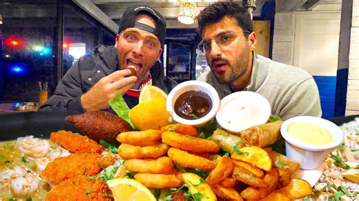 Lebanese Seafood Mountain in Batroun – Bar Food and Old Souk Tour ¦ Lebanon