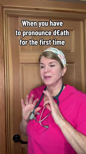 Post mortem care the first time be pretty much the same! 😳#newnurse #nursingstudent #hospicenurse #postmortemcare | Hospicenursepenny