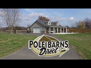 30x40x10 Post Frame Garage