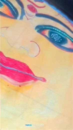 Durga ma panting| short #art #artdrawing #durga